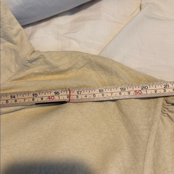 Free People Beach Yellow Shane Mini Dress Cover Up Size Medium - Picture 9 of 9